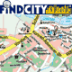 FindCity-Plan Stadt Güstrow